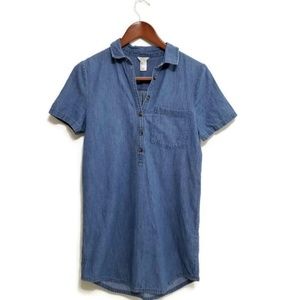 🎁3for$15 Forever 21 denim shirt dress